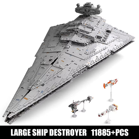 Entdecke das 13135 Star Plan Toys MOC-23556 ISD Monarch Raumschiff Baustein Set – Das perfekte Weihnachtsgeschenk für kreative Köpfe ab 14 Jahren!