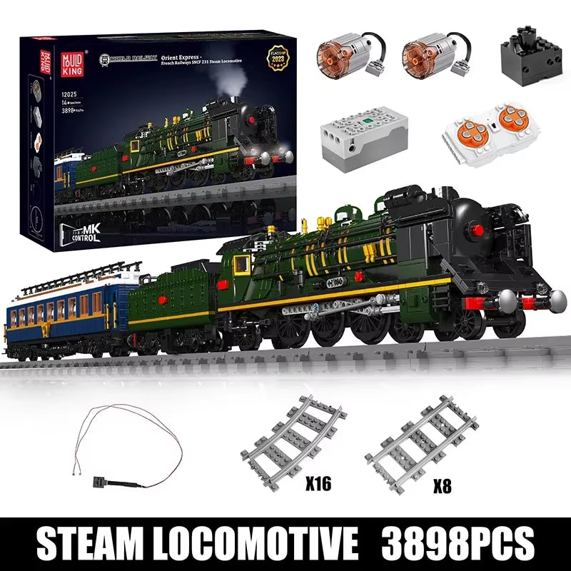 Schimmel König 12025 Technischen Zug Baustein Orientieren Express-Französisch Eisenbahnen Sncf 231 Dampfloko Motive Kinder Weihnachts Geschenk