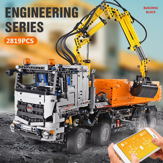 Entdecken Sie den Schimmel König 19007: Das motorisierte RC Pneumatik-LKW Modell für kreative Köpfe - Perfektes Weihnachtsgeschenk für Kinder ab 14 Jahren!