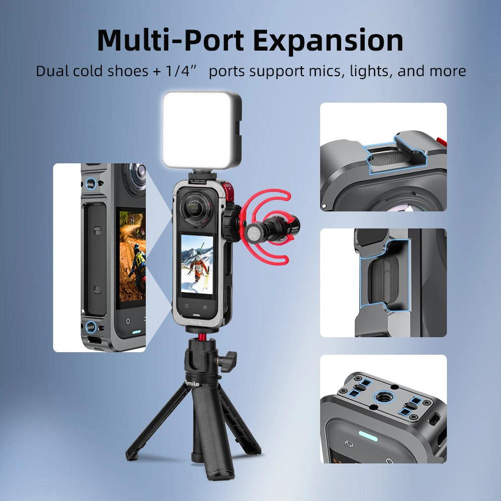 Insta360 X5 Schutzrahmen für kreative Abenteuer