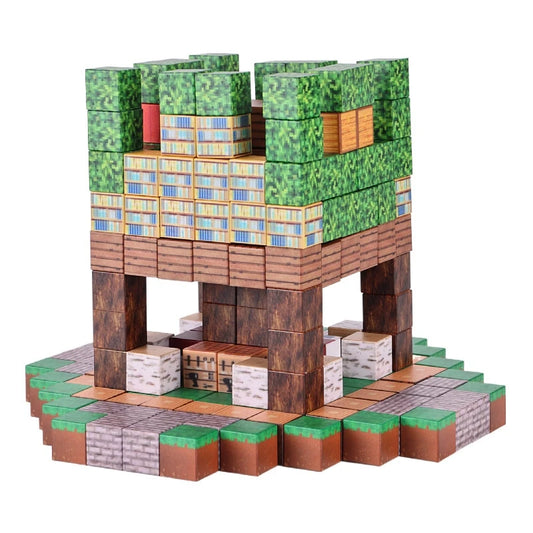 Entdecke die 500 Teile DIY Magnetischen Bausteine – Kreatives Spielzeug für Kinder und Erwachsene!