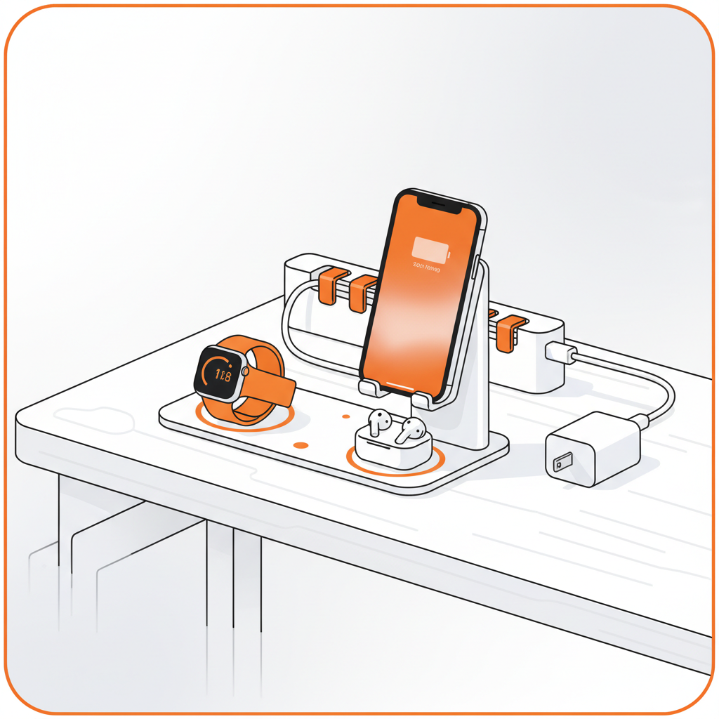 Desk & Charging Icon