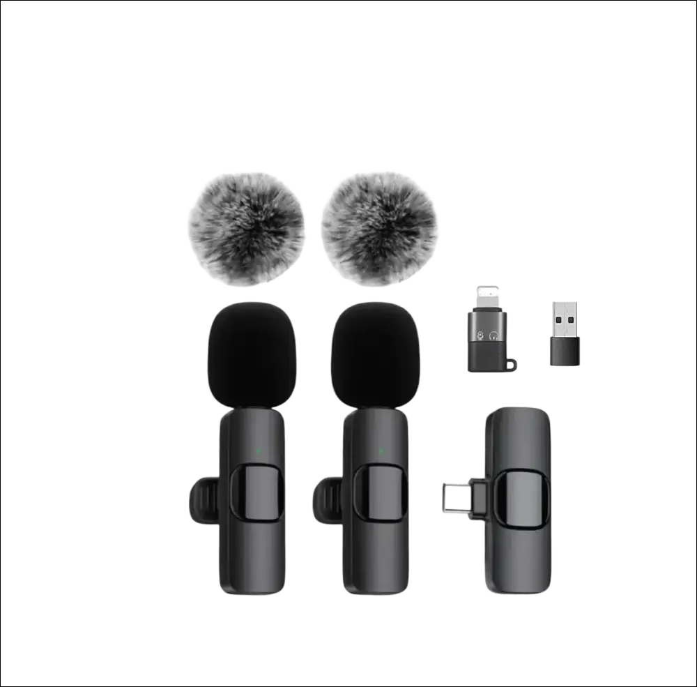 Kompakter Wireless Mikrofon für Kreative.