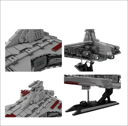 MOULD KING 21074 Republikanischer Angriffskreuzer der Venator-Klasse.